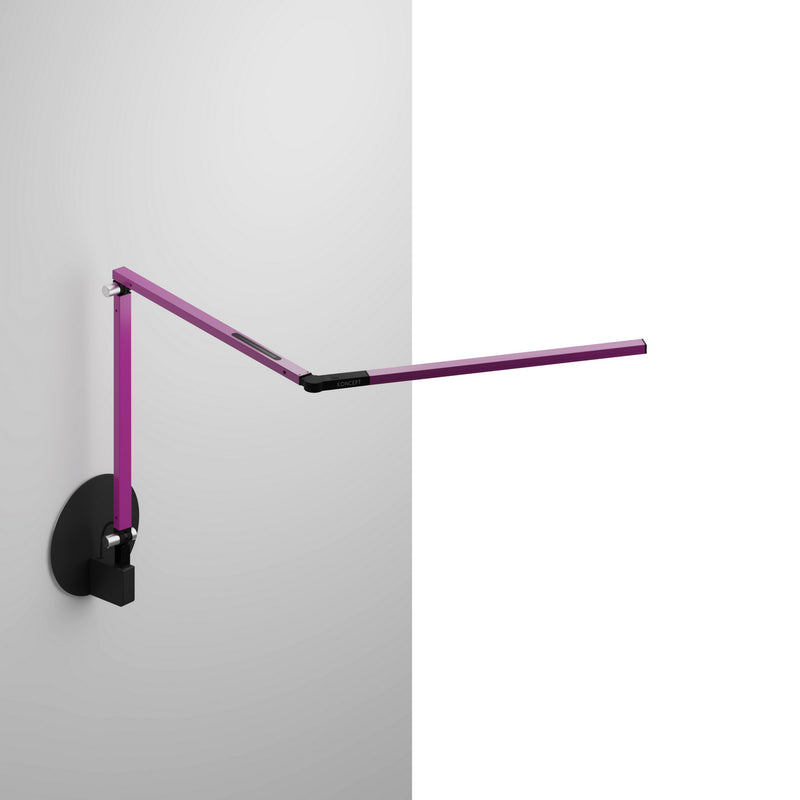Koncept AR3100-WD-PUR-HWS Z-Bar LED Desk Lamp, Purple Finish - LightingWellCo