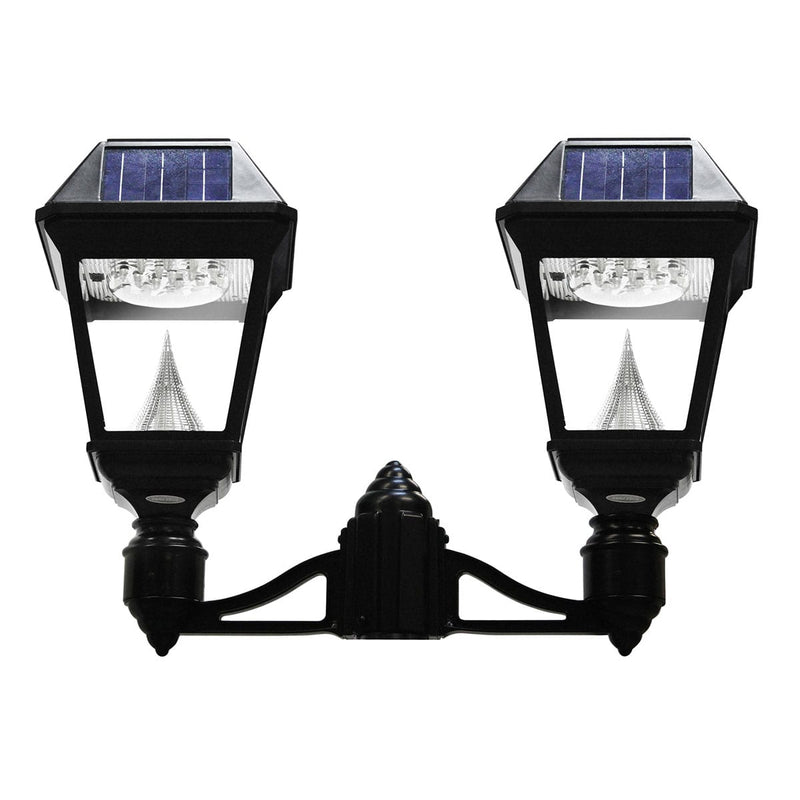 Gama Sonic GS-97NF2 Imperial II Solar Light - Double Lamps - 3" Fitter - LightingWellCo