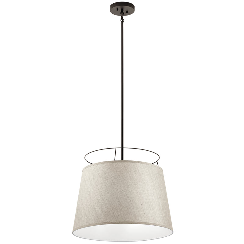 Kichler 52265OZ One Light Pendant, Olde Bronze Finish - LightingWellCo