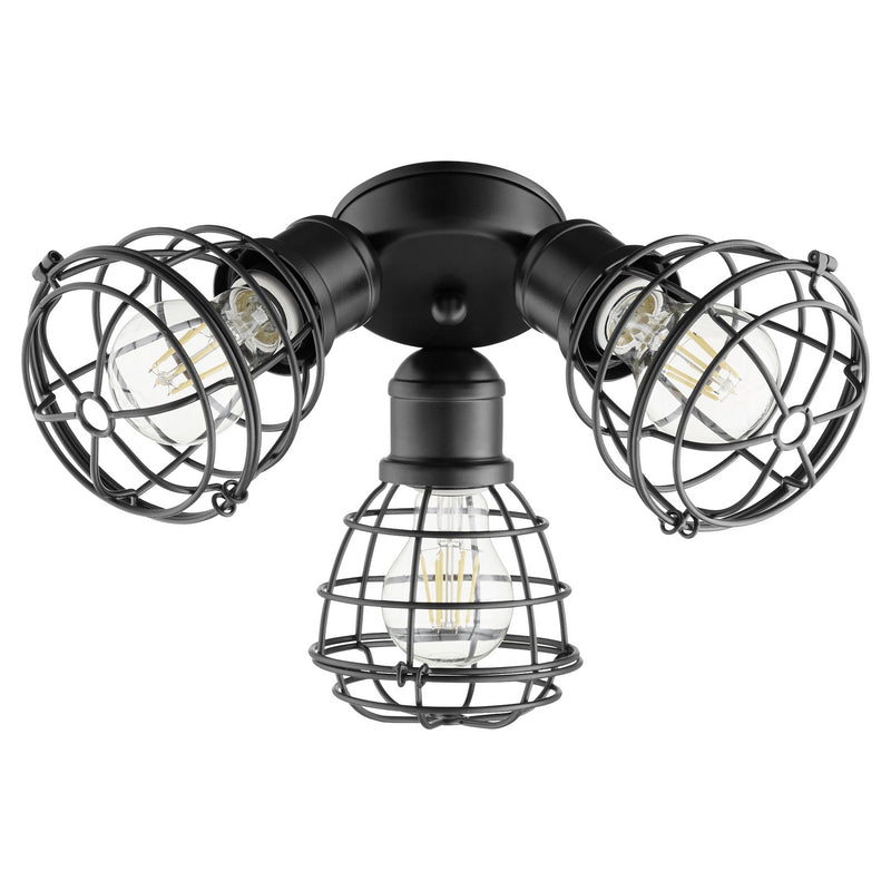 Quorum 2314-69 LED Patio Light Kit, Black Finish - LightingWellCo