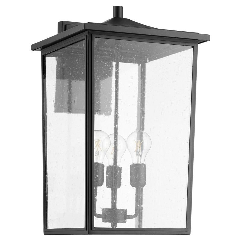 Quorum 722-13-69 Three Light Wall Mount, Black Finish - LightingWellCo