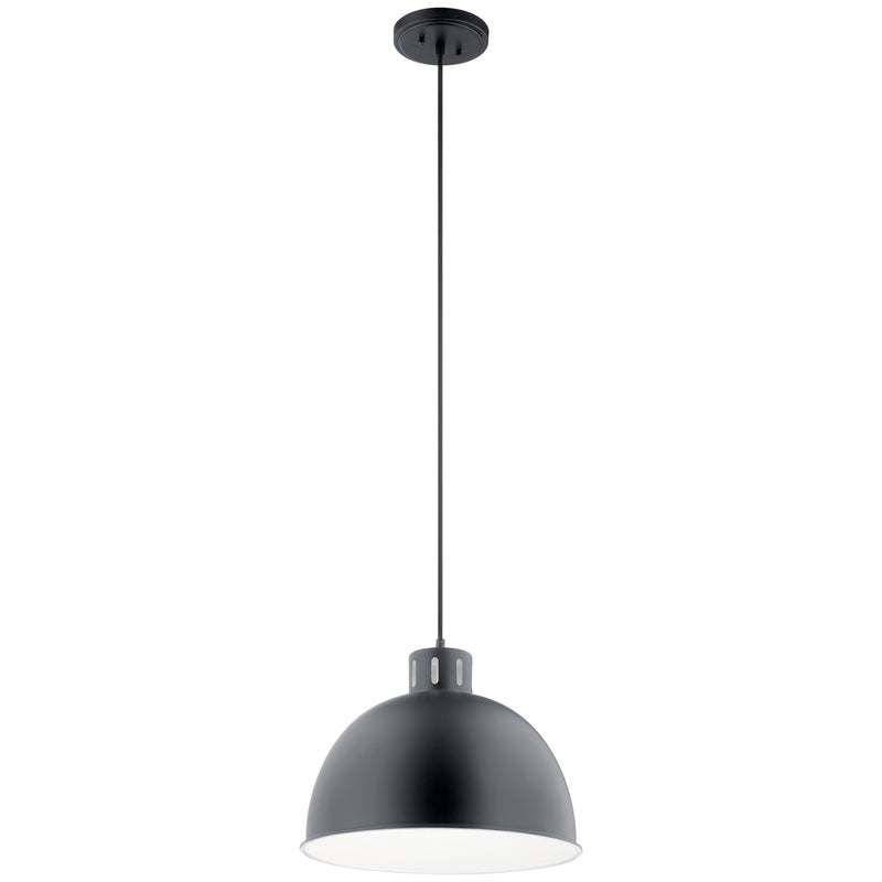 Kichler 52153BK One Light Pendant, Black Finish - LightingWellCo