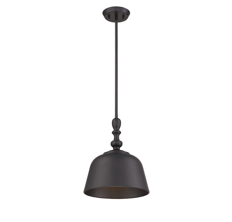 Savoy House Berg 7-3751-1-13 One Light Pendant, English Bronze Finish - LightingWellCo