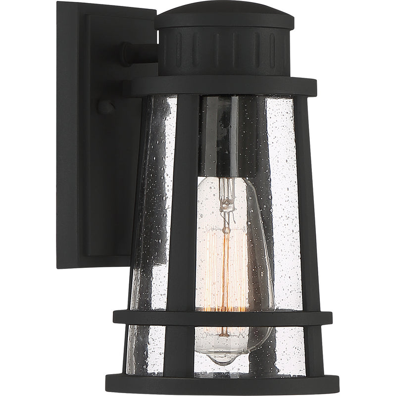Quoizel DNM8406EK One Light Outdoor Lantern, Earth Black Finish - LightingWellCo