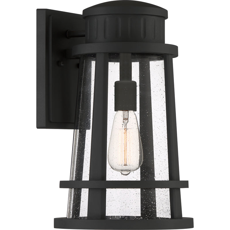 Quoizel DNM8410EK One Light Outdoor Lantern, Earth Black Finish - LightingWellCo