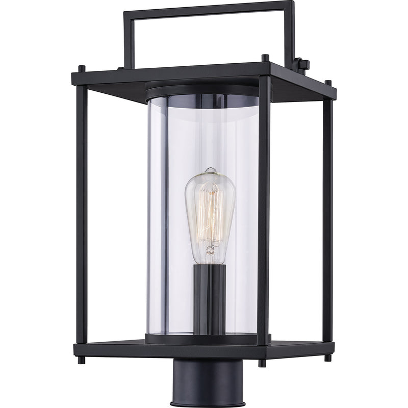Quoizel GRE9009MBK One Light Outdoor Lantern, Matte Black Finish - LightingWellCo