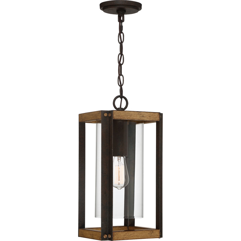 Quoizel MSQ1909RK One Light Outdoor Lantern, Rustic Black Finish - LightingWellCo