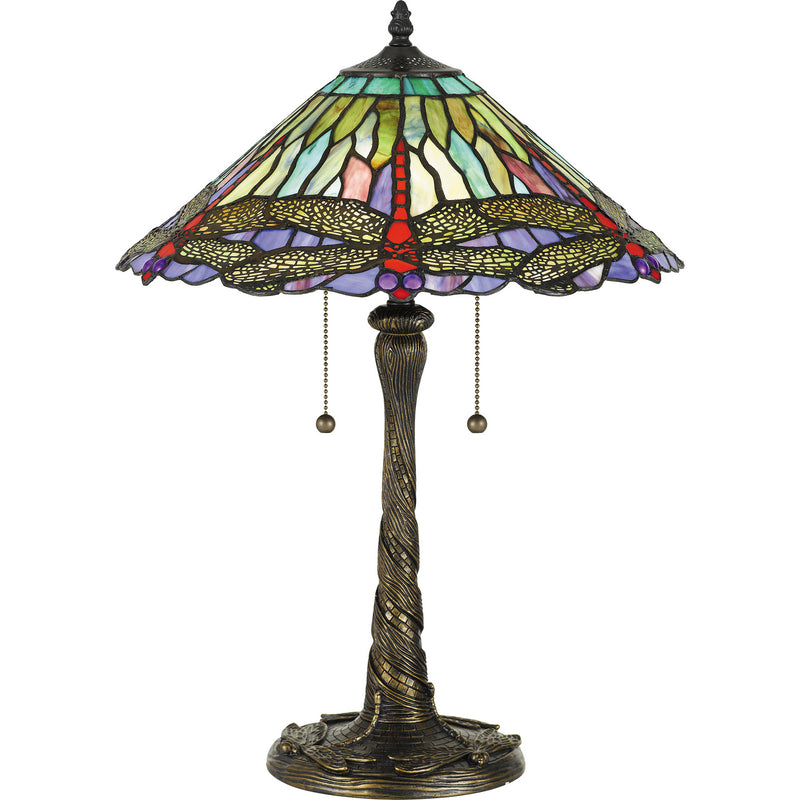 Quoizel TF5220T Two Light Table Lamp,  Finish - LightingWellCo