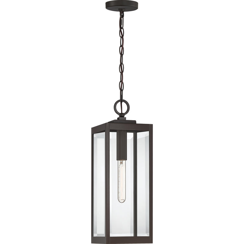Quoizel WVR1907WT One Light Outdoor Lantern, Western Bronze Finish - LightingWellCo