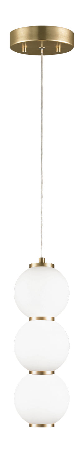 Matteo Lighting C82402OG LED Pendant Light, Oxidized Gold Finish - LightingWellCo