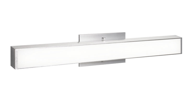 Matteo Lighting S05523AL LED Vanity Light, Aluminum Finish - LightingWellCo