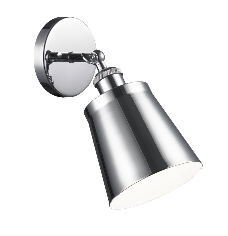 Matteo Lighting S08201CH One Light Wall Sconce, Chrome Finish - LightingWellCo