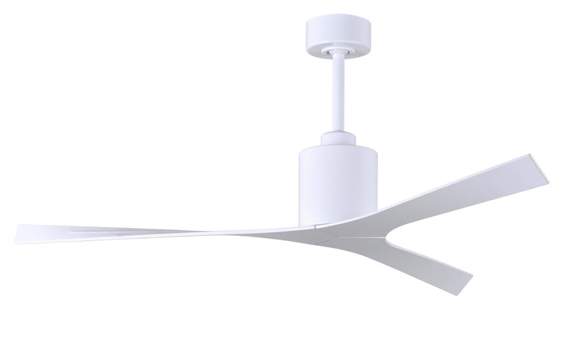 Matthews Fan Company Molly MK-WH-WH 56``Ceiling Fan, Gloss White Finish - LightingWellCo