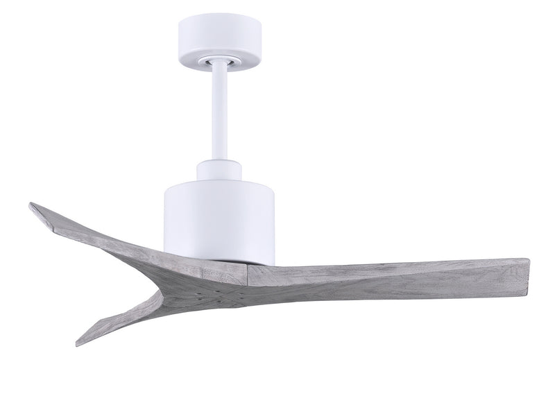 Matthews Fan Company Mollywood MW-MWH-BW-42 42``Ceiling Fan, Matte White Finish - LightingWellCo