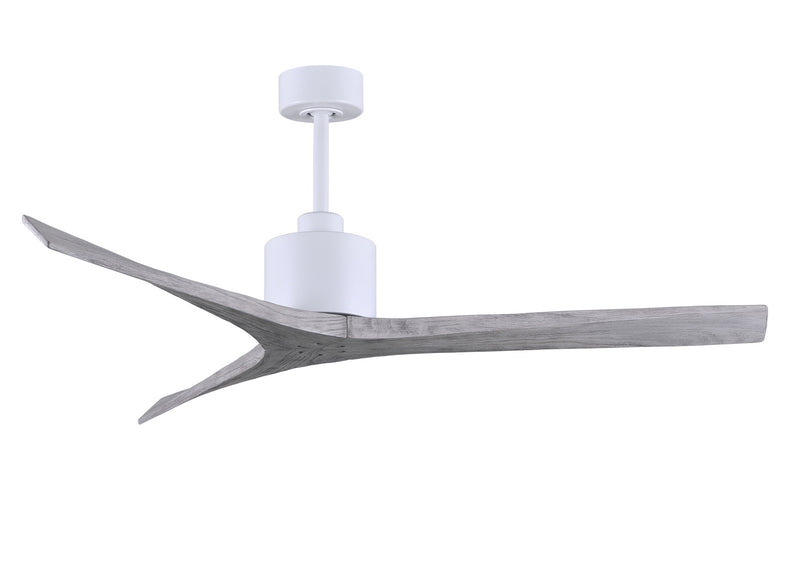 Matthews Fan Company Mollywood MW-MWH-BW-60 60``Ceiling Fan, Matte White Finish - LightingWellCo