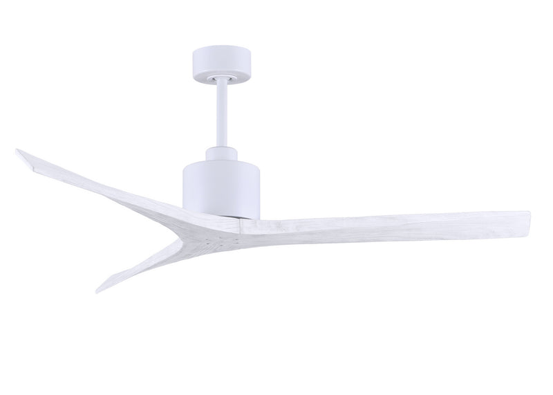 Matthews Fan Company Mollywood MW-MWH-MWH-60 60``Ceiling Fan, Matte White Finish - LightingWellCo