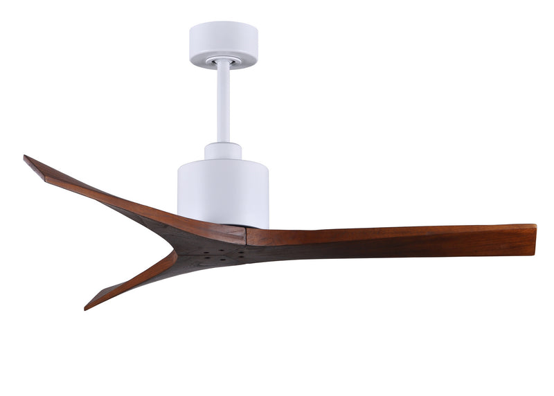 Matthews Fan Company Mollywood MW-MWH-WA-52 52``Ceiling Fan, Matte White Finish - LightingWellCo