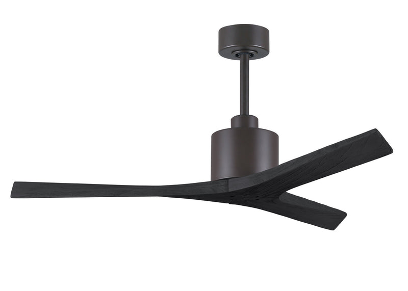 Matthews Fan Company Mollywood MW-TB-BK-52 52``Ceiling Fan, Textured Bronze Finish - LightingWellCo