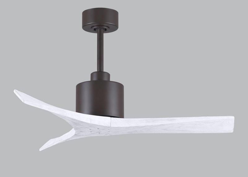 Matthews Fan Company Mollywood MW-TB-MWH-42 42``Ceiling Fan, Textured Bronze Finish - LightingWellCo