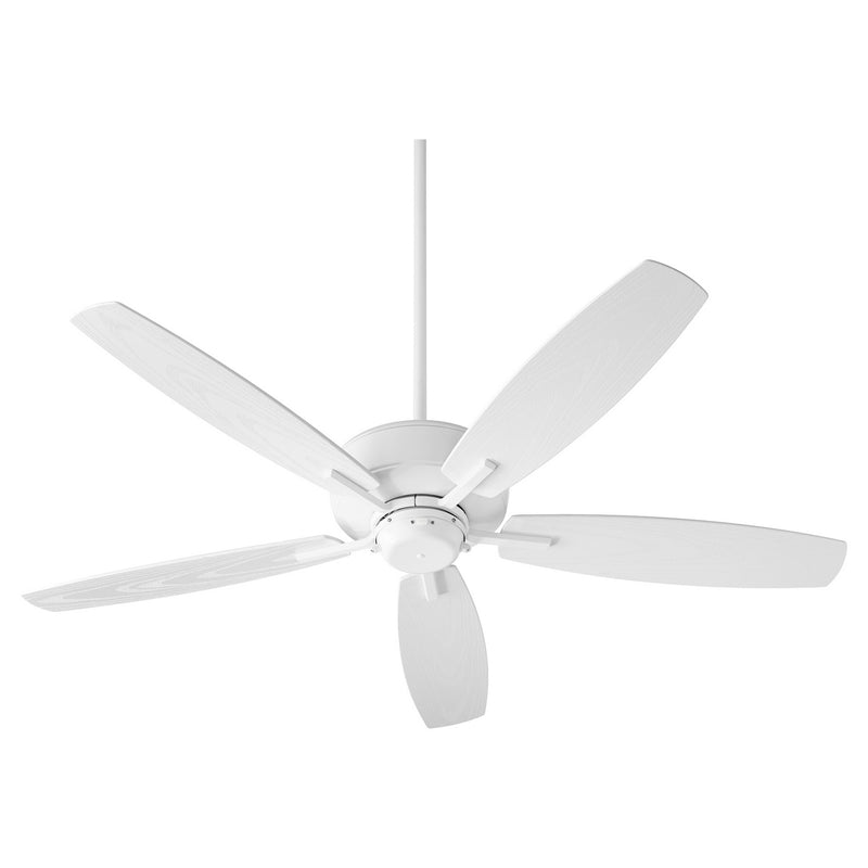 Quorum 17052-8 52``Patio Fan, Studio White Finish - LightingWellCo