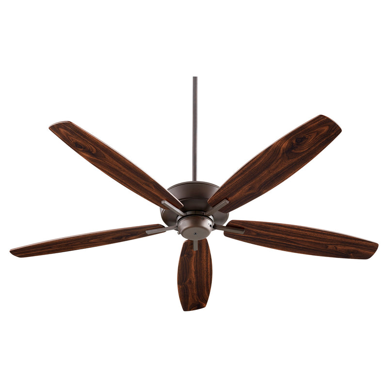 Quorum 7060-86 60``Ceiling Fan, Oiled Bronze Finish - LightingWellCo