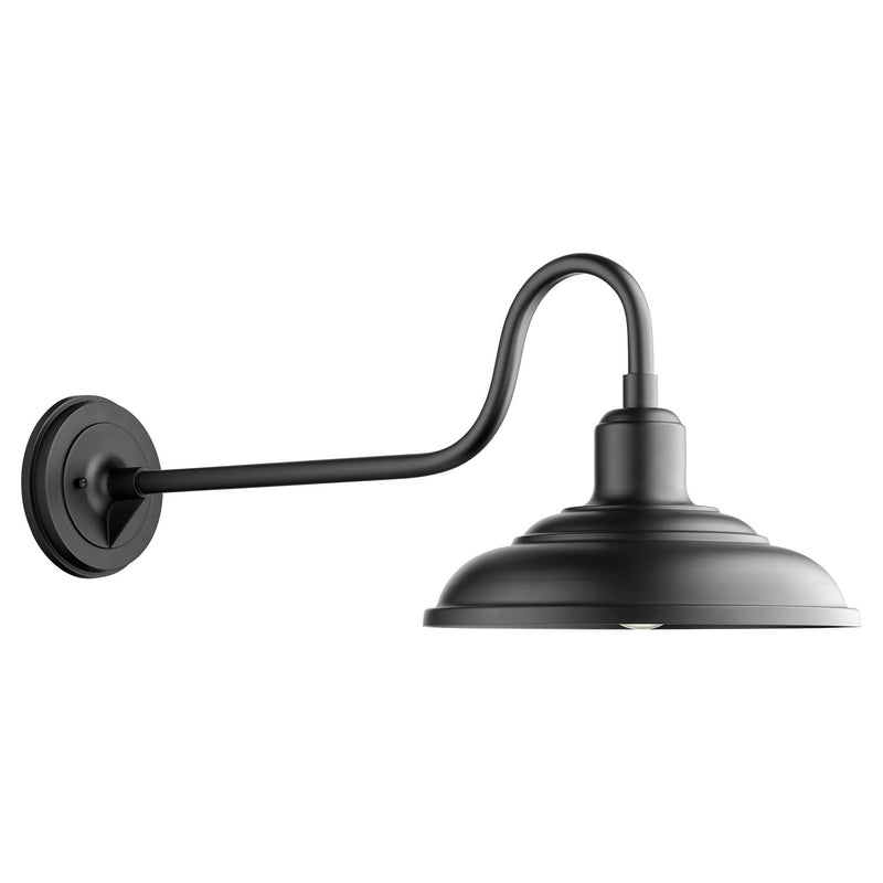 Quorum 771-69 One Light Wall Mount, Black Finish - LightingWellCo