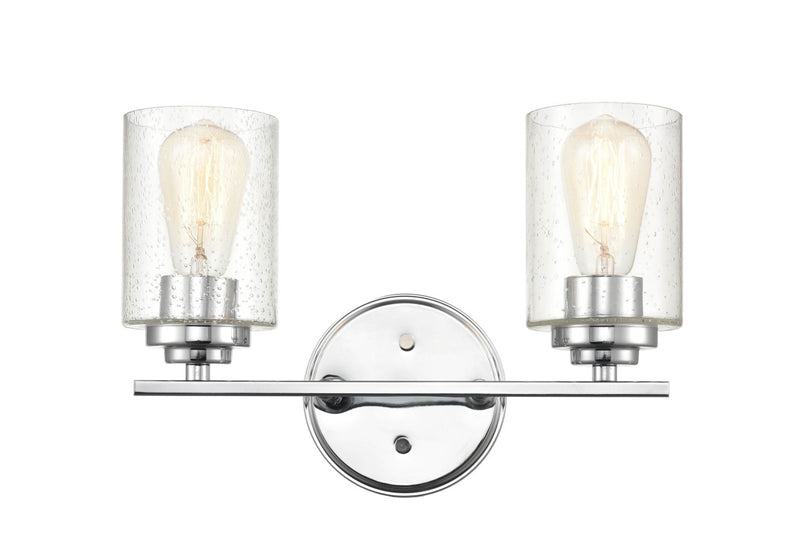 Millennium 3682-CH Two Light Vanity, Chrome Finish - LightingWellCo