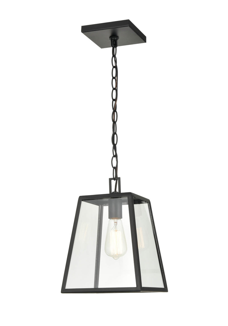 Millennium 8011-PBK One Light Outdoor Lantern, Powder Coat Black Finish - LightingWellCo