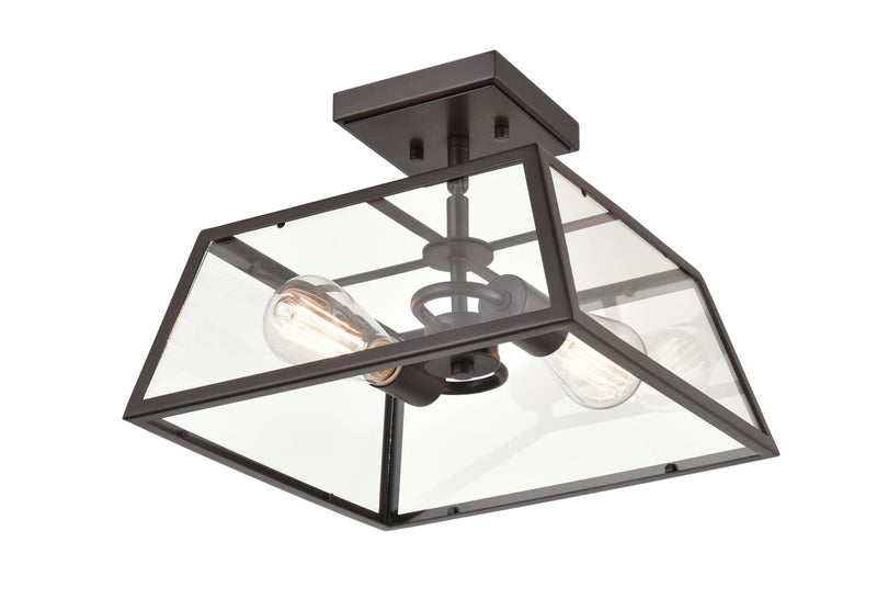 Millennium 8022-PBZ Two Light Outdoor Lantern, Powder Coat Bronze Finish - LightingWellCo