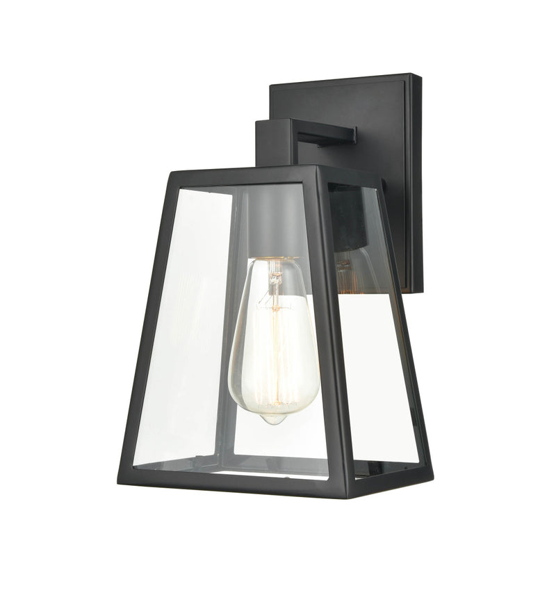Millennium 8041-PBK One Light Outdoor Lantern, Powder Coat Black Finish - LightingWellCo