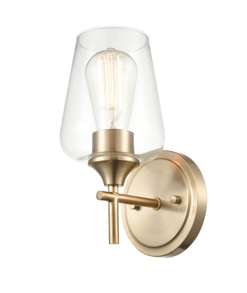 Millennium 9701-MG One Light Wall Sconce, Modern Gold Finish-LightingWellCo