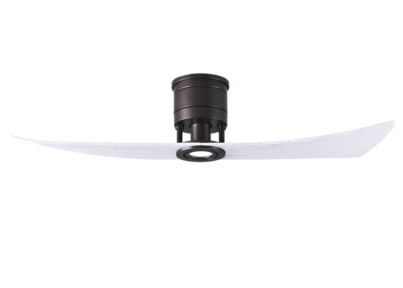 Matthews Fan Company Lindsay LW-TB-MWH 52``Ceiling Fan, Textured Bronze Finish - LightingWellCo