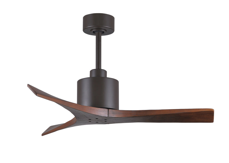 Matthews Fan Company Mollywood MW-TB-WA-42 42``Ceiling Fan, Textured Bronze Finish - LightingWellCo