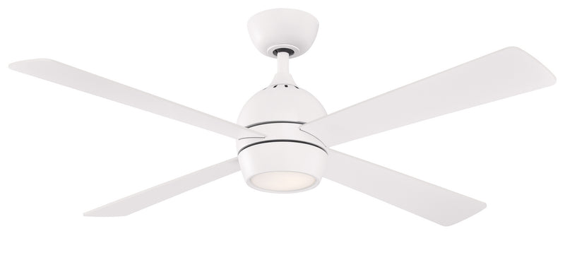 Fanimation FP7652MW 52``Ceiling Fan, Matte White Finish - LightingWellCo