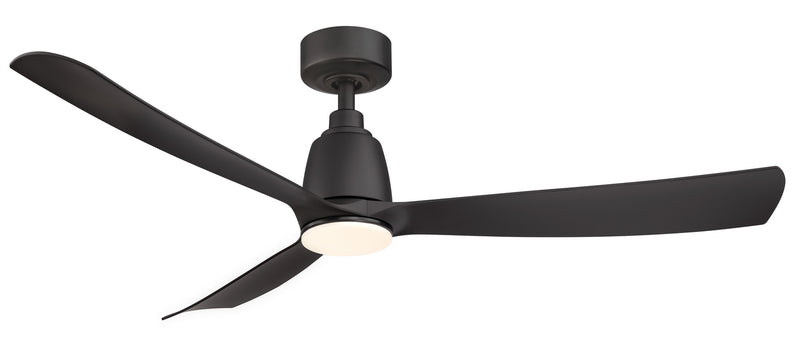 Fanimation FPD8534BL 52``Ceiling Fan, Black Finish - LightingWellCo