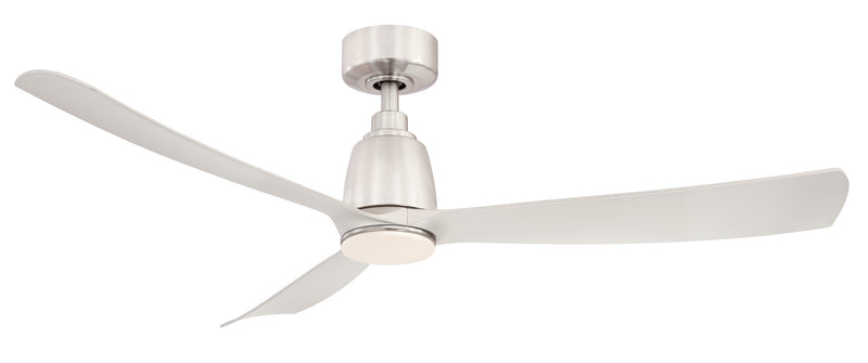 Fanimation FPD8534BN 52``Ceiling Fan, Brushed Nickel Finish - LightingWellCo