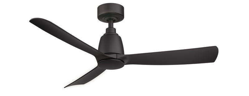 Fanimation FPD8547BL 44``Ceiling Fan, Black Finish - LightingWellCo