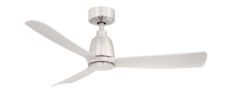 Fanimation FPD8547BN 44``Ceiling Fan, Brushed Nickel Finish - LightingWellCo