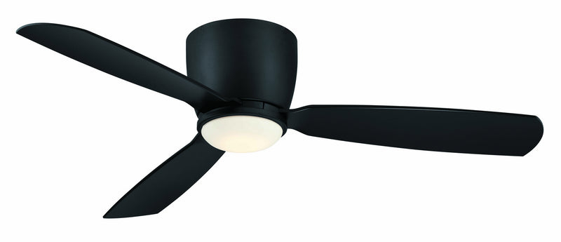 Fanimation FPS7955BBL 52``Ceiling Fan, Black Finish - LightingWellCo