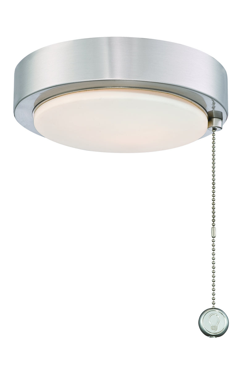 Fanimation LK179BN One Light Fan Light Kit, Brushed Nickel Finish - LightingWellCo