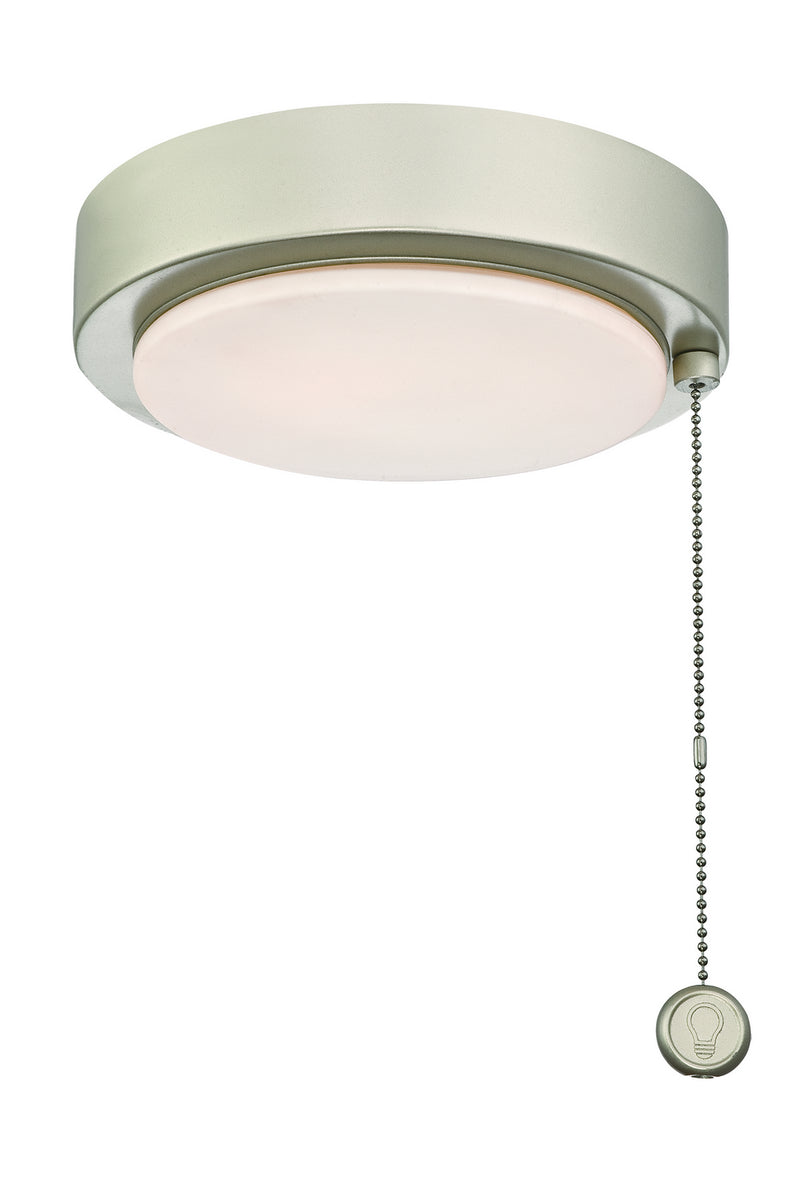 Fanimation LK179BNW One Light Fan Light Kit, Brushed Nickel Finish - LightingWellCo