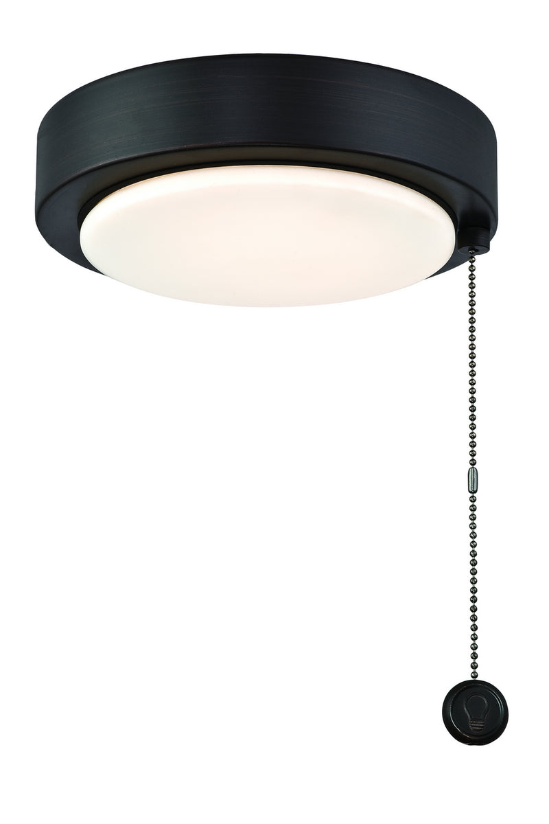 Fanimation LK179DZW One Light Fan Light Kit, Dark Bronze Finish - LightingWellCo