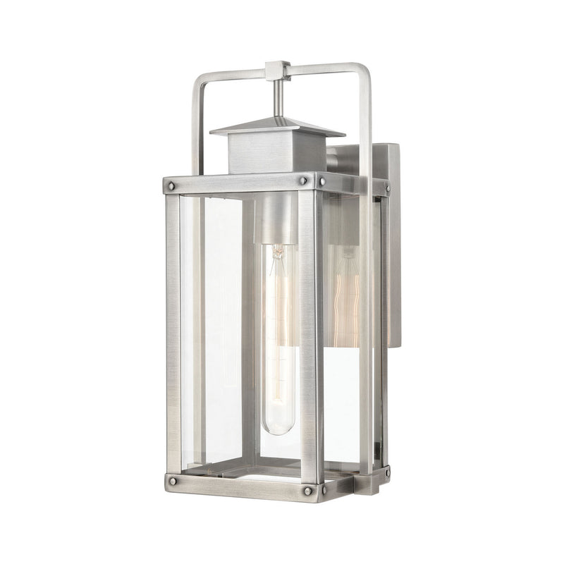 ELK Home 89171/1 One Light Wall Sconce, Antique Brushed Aluminum Finish-LightingWellCo