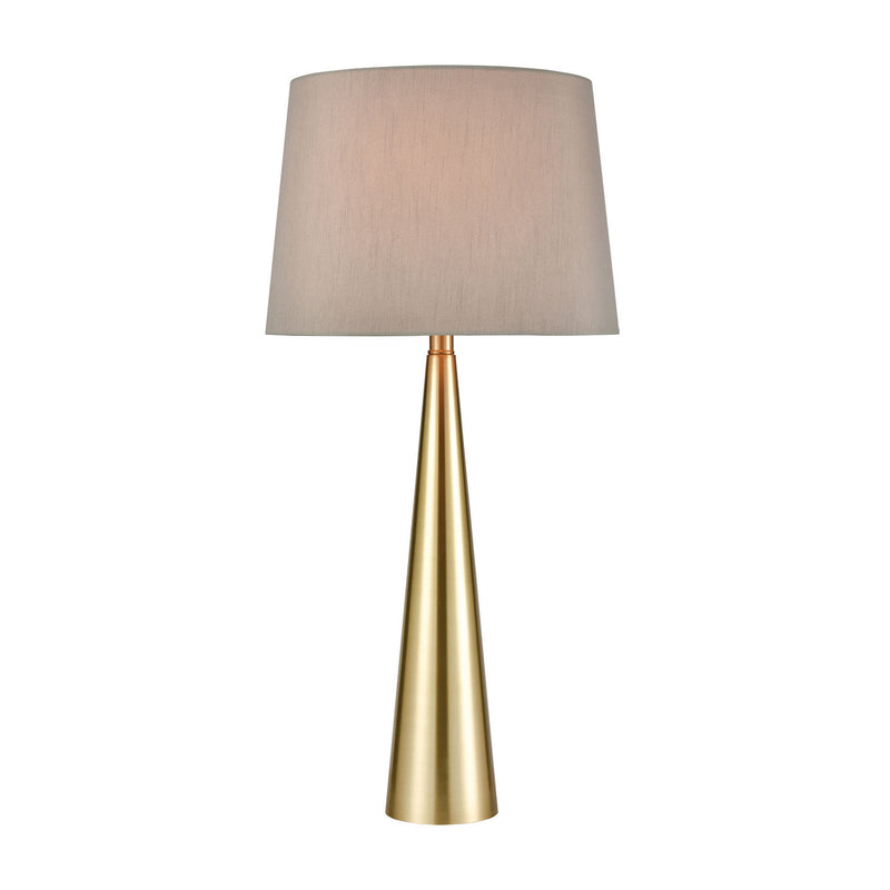 ELK Home 77150 One Light Table Lamp, Soft Aged Brass Finish-LightingWellCo
