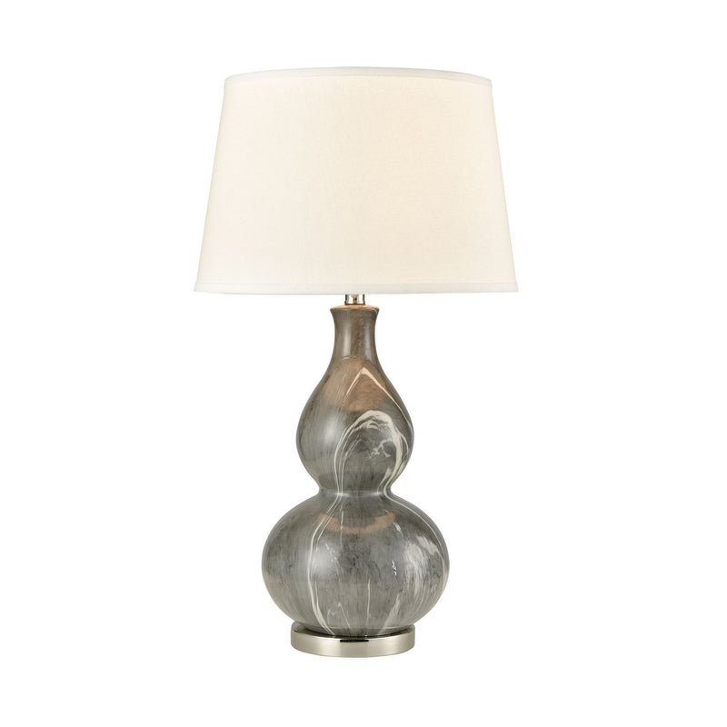 ELK Home 77158 One Light Table Lamp, Gray Finish-LightingWellCo
