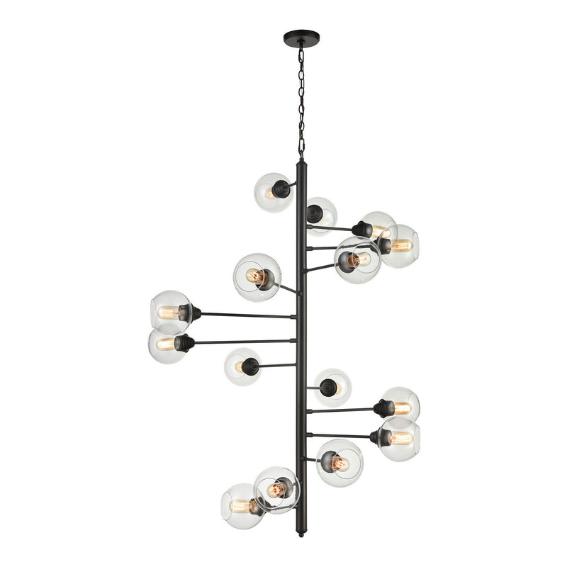 ELK Home D4446 15 Light Chandelier, Oil Rubbed Bronze Finish-LightingWellCo