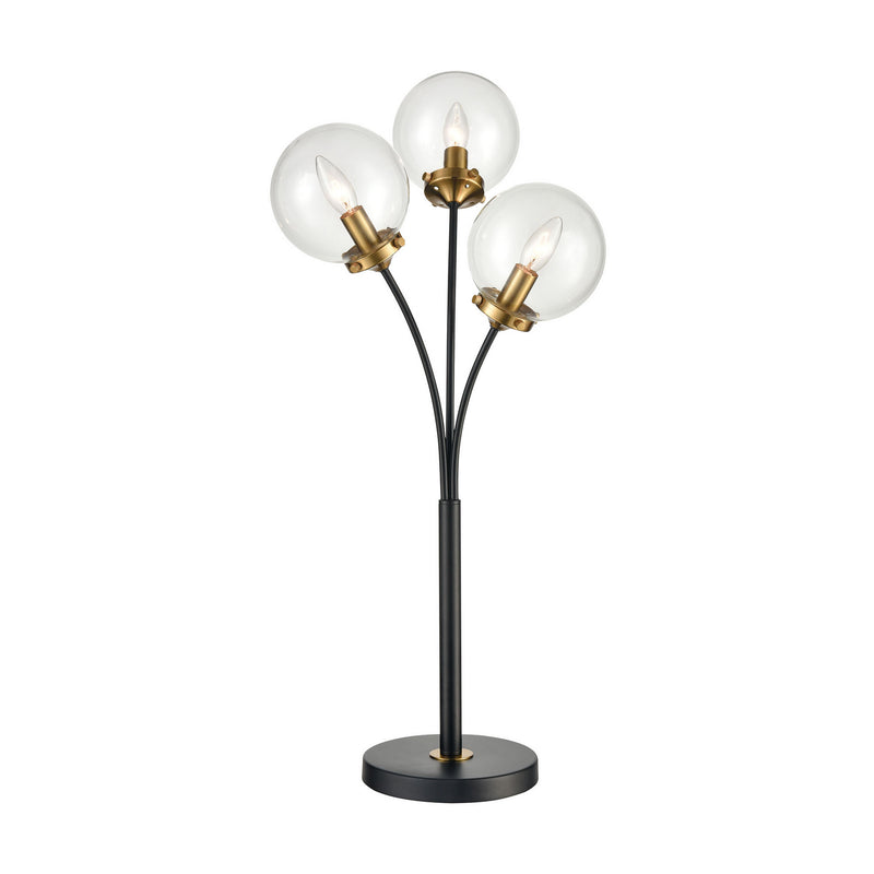 ELK Home D4482 LED Table Lamp, Matte Black Finish-LightingWellCo