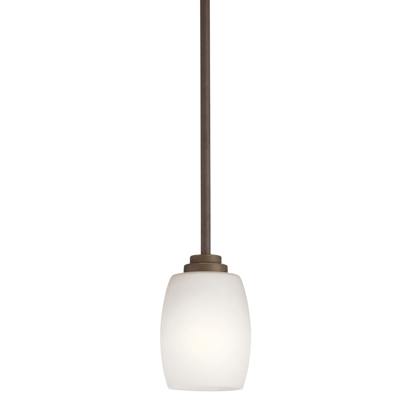 Kichler 3497OZSL18 LED Mini Pendant, Olde Bronze Finish - LightingWellCo