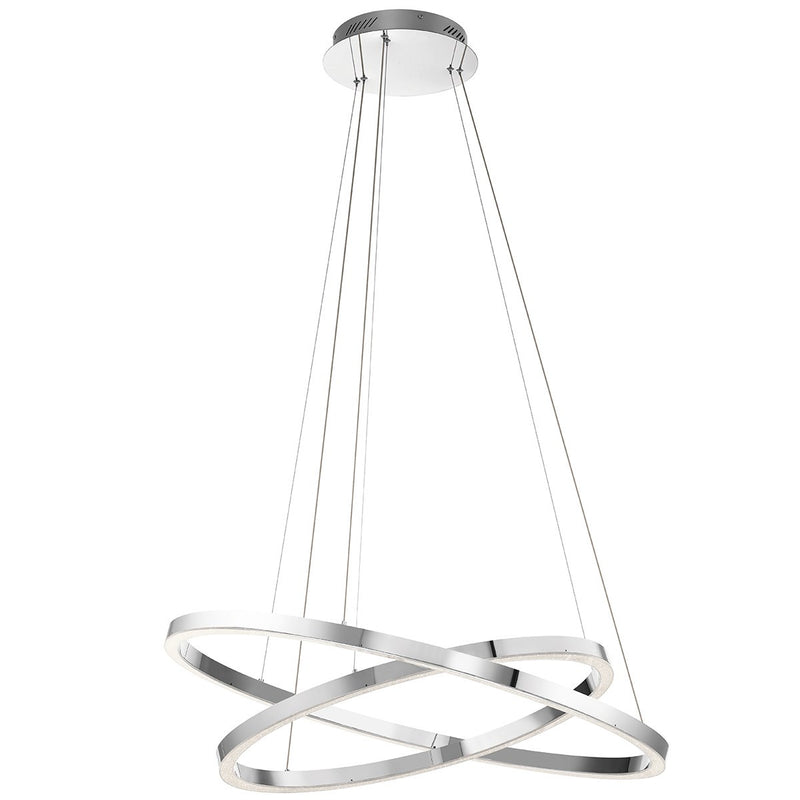 Kichler 83866 LED Pendant, Chrome Finish - LightingWellCo
