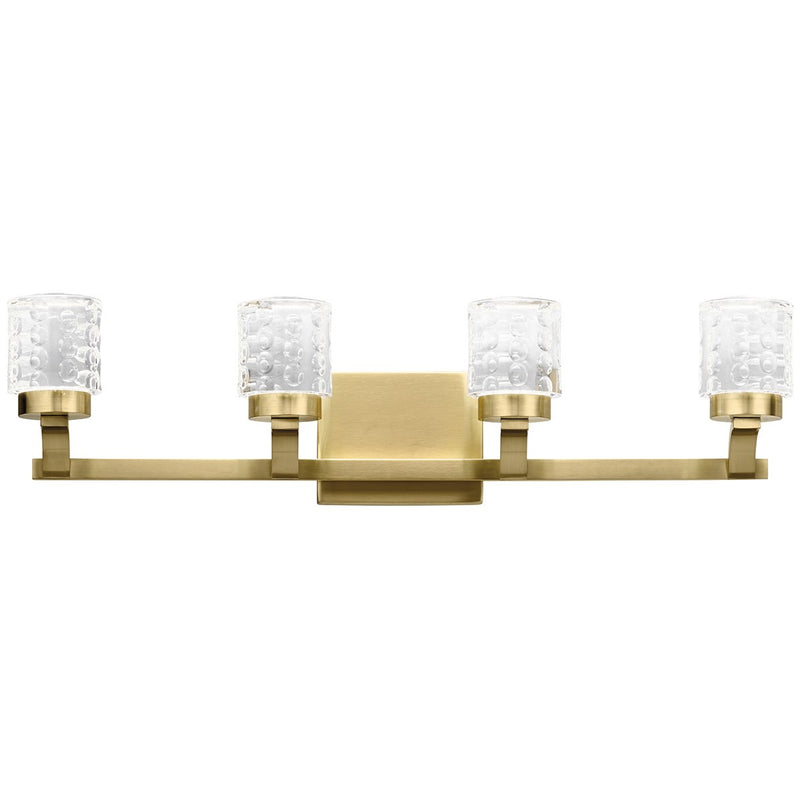 Kichler 84042CG LED Vanity, Champagne Gold Finish - LightingWellCo